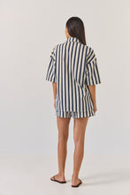 Load image into Gallery viewer, TUESDAY SEBEL SHIRT INDIGO STRIPE
