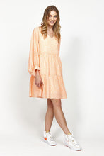 Load image into Gallery viewer, LEO + BE SHADE DRESS TANGERINE
