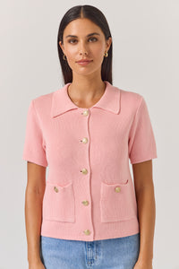 TUESDAY SOLAR CARDI TEA ROSE