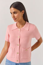 Load image into Gallery viewer, TUESDAY SOLAR CARDI TEA ROSE
