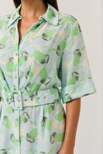 Load image into Gallery viewer, TUESDAY SUNRAY DRESS OCEAN EMERALD

