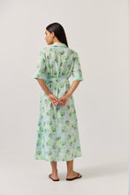 Load image into Gallery viewer, TUESDAY SUNRAY DRESS OCEAN EMERALD
