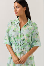 Load image into Gallery viewer, TUESDAY SUNRAY DRESS OCEAN EMERALD
