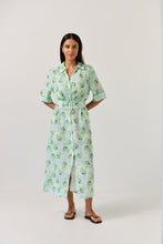 Load image into Gallery viewer, TUESDAY SUNRAY DRESS OCEAN EMERALD
