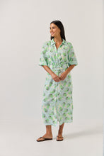 Load image into Gallery viewer, TUESDAY SUNRAY DRESS OCEAN EMERALD

