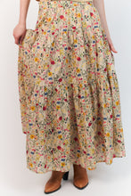 Load image into Gallery viewer, LOLLYS LAUNDRY SUNSET MAXI SKIRT FLOWER PRINT
