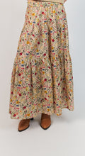 Load image into Gallery viewer, LOLLYS LAUNDRY SUNSET MAXI SKIRT FLOWER PRINT
