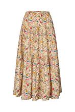 Load image into Gallery viewer, LOLLYS LAUNDRY SUNSET MAXI SKIRT FLOWER PRINT
