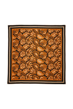 Load image into Gallery viewer, KAERN WALKER TAPESTRY FLORAL CLASSIC SCARF TOBACCO MULTI
