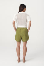 Load image into Gallery viewer, ROWIE TIA SHORTS PALM GREEN
