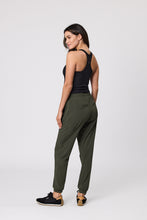 Load image into Gallery viewer, MARLOW TRAVEL PANT OLIVE
