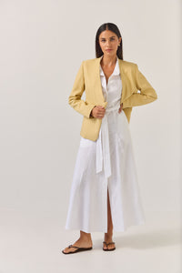 TUESDAY TUXEDO BLAZER BUTTER
