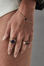 Load image into Gallery viewer, STOLEN GIRLFRIENDS CLUB GOLD LOVE CLAW BRACELET AMETHYST
