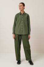 Load image into Gallery viewer, KOWTOW DAILY SHIRT FOREST GRID
