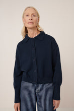 Load image into Gallery viewer, KOWTOW UTILITY CARDIGAN INDIGO
