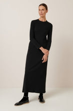 Load image into Gallery viewer, KOWTOW COLUMN DRESS BLACK
