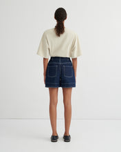 Load image into Gallery viewer, KOWTOW OUTLINE SHORTS INDIGO DENIM
