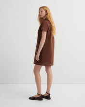 Load image into Gallery viewer, KOWTOW FOUNDATION DRESS BROWN DENIM
