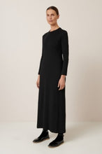 Load image into Gallery viewer, KOWTOW COLUMN DRESS BLACK
