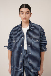 KOWTOW RILEY JACKET CHALK STRIPE