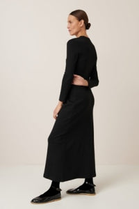 KOWTOW COLUMN DRESS BLACK