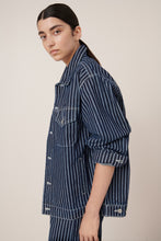 Load image into Gallery viewer, KOWTOW RILEY JACKET CHALK STRIPE
