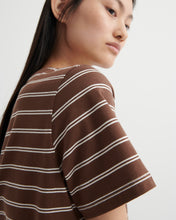 Load image into Gallery viewer, KOWTOW CLASSIC TEE BROWN STRIPE

