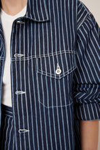 Load image into Gallery viewer, KOWTOW RILEY JACKET CHALK STRIPE
