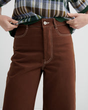 Load image into Gallery viewer, KOWTOW UNITY JEAN BROWN DENIM
