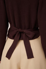 Load image into Gallery viewer, KOWTOW COMPOSURE CARDI MAHOGANY
