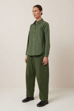 Load image into Gallery viewer, KOWTOW DAILY SHIRT FOREST GRID
