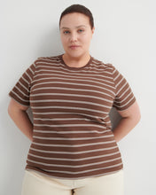 Load image into Gallery viewer, KOWTOW CLASSIC TEE BROWN STRIPE
