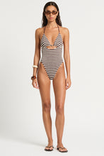 Load image into Gallery viewer, BOND-EYE BEADED FOWLER SABLE DOT STRIPE
