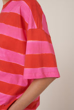 Load image into Gallery viewer, KOWTOW OVERSIZED BOXY TEE PAINTED STRIPE
