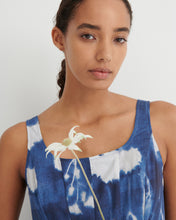 Load image into Gallery viewer, KOWTOW MIDNIGHT DRESS CYANOTYPE FLORAL
