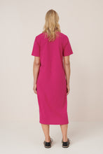 Load image into Gallery viewer, KOWTOW LIGHT TEE DRESS MAGENTA
