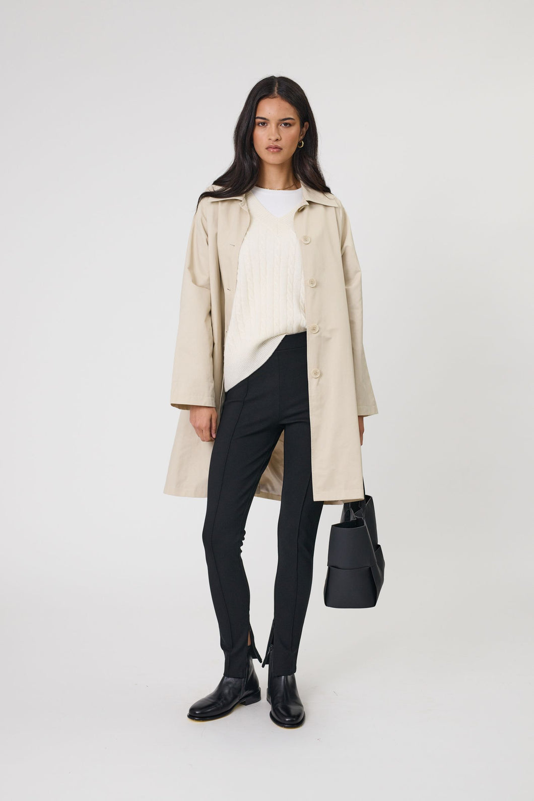 MARLOW RECITAL SIDE SPLIT LEGGING BLACK