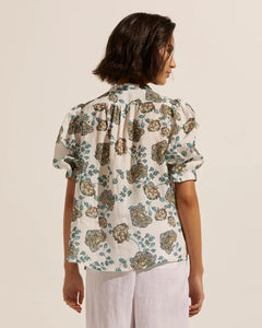 ZOE KRATZMANN VIRTUE TOP SAGE BOTANIC