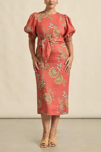 ZOE KRATZMANN WANDER DRESS K'GARI MELON