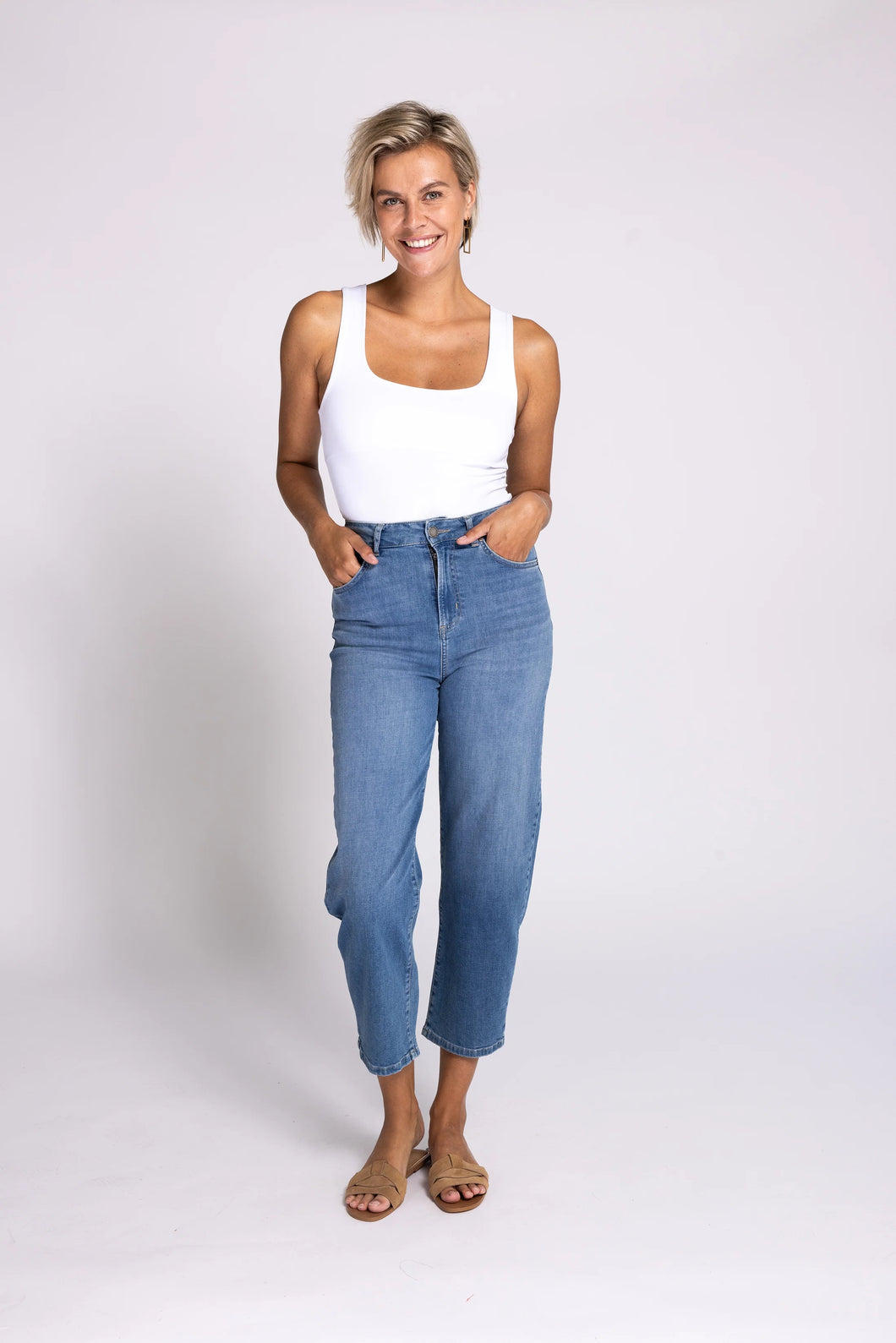 ZHRILL IZA JEAN BLUE W702