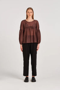 NYNE LAINEY TOP MULBERRY