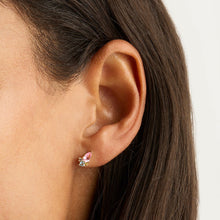 Load image into Gallery viewer, BY CHARLOTTE CHERISHED CONNECTIONS STUD EARRING SILVER
