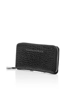 Load image into Gallery viewer, matte black big trouble wallet
