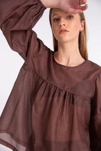 NYNE LAINEY TOP MULBERRY