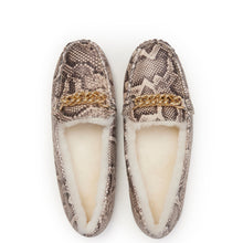 Load image into Gallery viewer, LOUNGE BY KATHRYN WILSON SYMONE SLIPPER PYTHON
