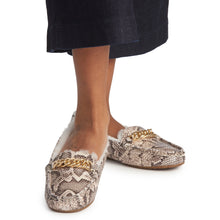 Load image into Gallery viewer, LOUNGE BY KATHRYN WILSON SYMONE SLIPPER PYTHON
