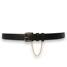 Load image into Gallery viewer, KATHRYN WILSON CLASSIC BELT BLACK CALF
