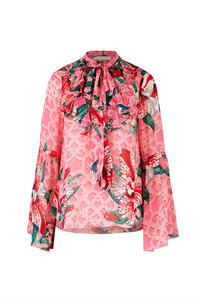 COOP BY TRELISE COOPER I PINK I LOVE YOU BLOUSE