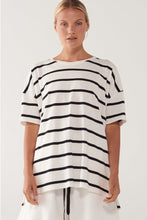 Load image into Gallery viewer, TAYLOR ADHERE TEE BLACK/IVORY
