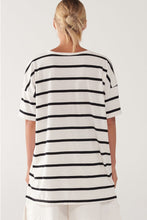Load image into Gallery viewer, TAYLOR ADHERE TEE BLACK/IVORY
